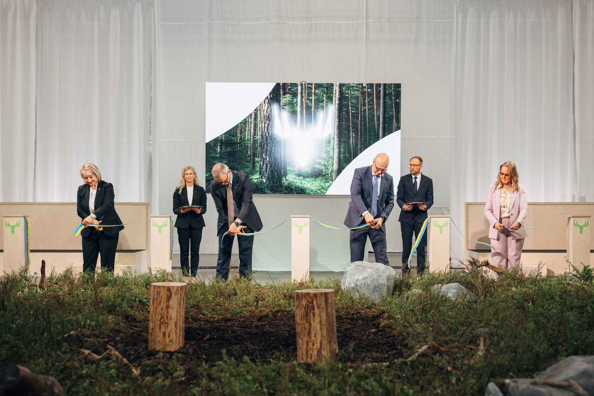 Metsa Group Mariestad tissue mill inauguration image from METissue